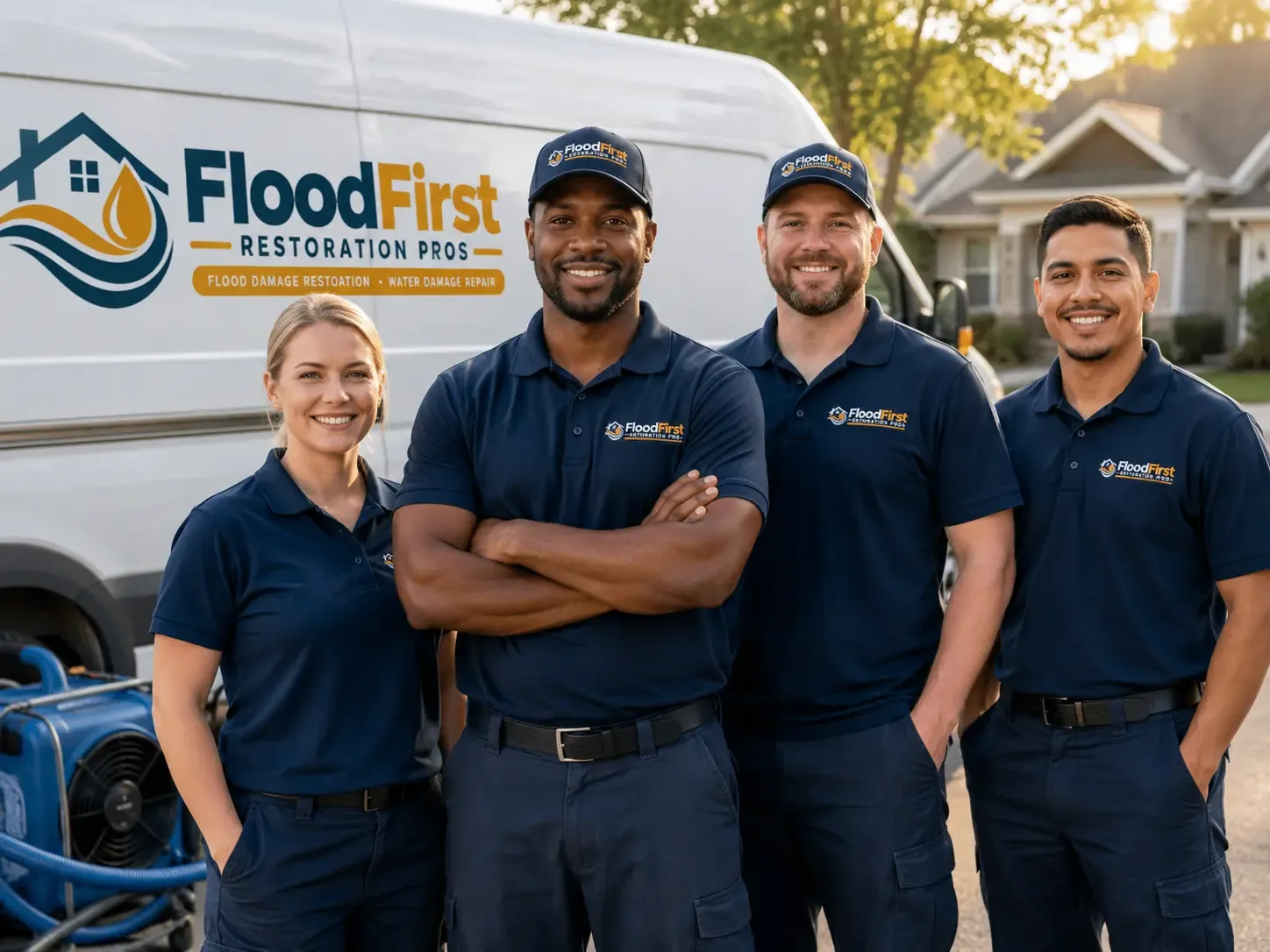 Flood Damage Restoration company in Lake Ariel, PA